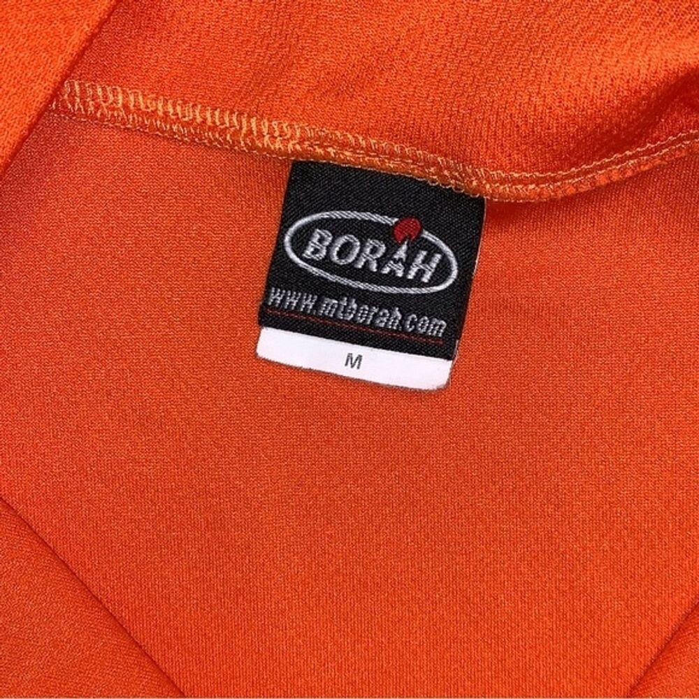 Orange Polo Golf Shirt Boy’s Medium Top Short Sleeve Collared Preppy Spring - Picture 6 of 7